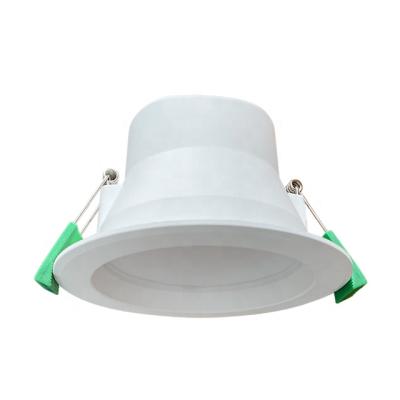 China Commercial Dimmable Embeded COB CCT Electric Fittings Frame Aluminum 10w Led Recessed Ceiling Downlight for sale