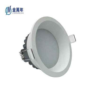 China Embeded Aluminum Dimmable Fire Rated Recessed Led Downlights 12 Watt Ceiling Light for sale