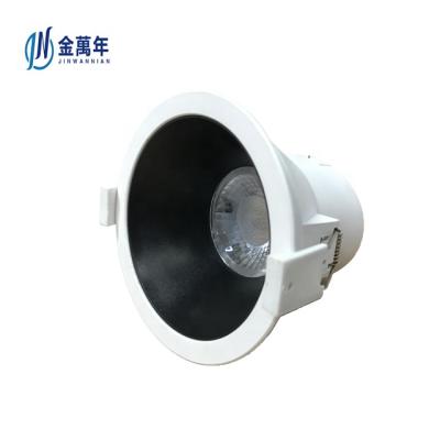 China Modern luxury recessed plastic aluminum cob lighting ceiling light led downlight for sale