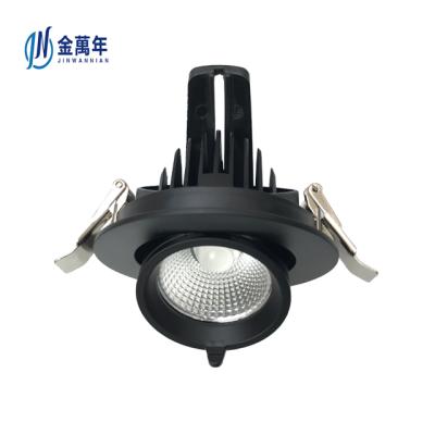 China Modern High Lumen Elephant Track Gimbal Light Commercial Adjustable Led Lighting Cob Led Downlight for sale