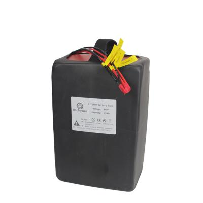 China High Quality Large Capacity 60v 25ah Lifepo4 Battery Pack With 5a Fast Charger For Ebike Electric Bicycle Scooter Motorcycle 25ah for sale