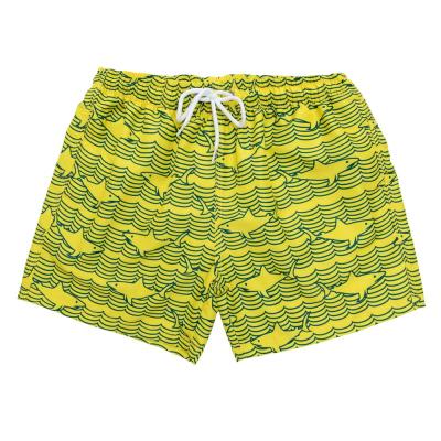 China Wholesale Breathable Custom Design Shark Mens Boy Beach Wear Print Brazil Swim Surf Vacation Quick Dry Crawfish Print Beach Shorts for sale