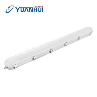 China Outdoor Waterproof Warehouse Tri Linear LED High Lumen IP66 Ik08 Proof Light Fixture For Basement for sale