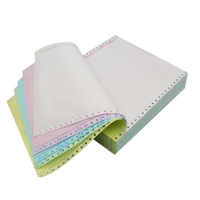 中国 Original APP Paper Wholesale 3 Ply Continuous Dot Matrix Paper Carbonless Printing 販売のため