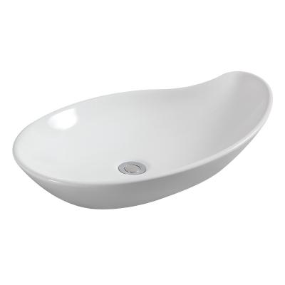 China HY402B Unique Modern Bathroom Design Leaf Shape Wash Basin for sale