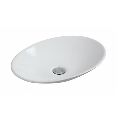 China European Oval Modern Stylish Modern Vessel Sanitary Ware Desgin HY434 High Temperature Wash Basin Bowl for sale