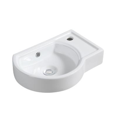 China HY-3195L Sustainable Bathroom Wall Hung Mini Bathroom Sink for sale