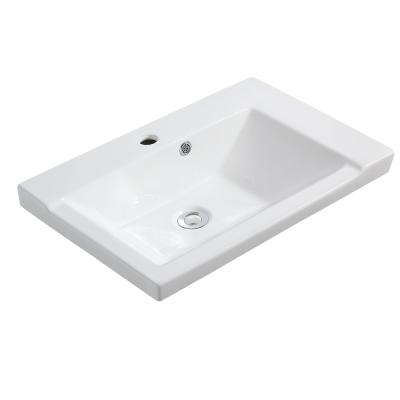 China Modern Sanitary Ware HY-5069 Unique Ceramic Deep Bathroom Sinks for sale