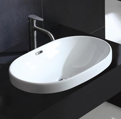 China HY-5006C Modern Wholesale Cheap Price Countertop Ceramic Wash Basin for sale