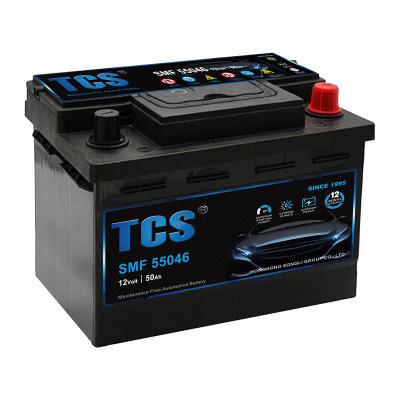 China Car Engine Start Din Maintenance Free Car Sealed Rechargeable Battery 55046Mf 50Ah For Chargers for sale