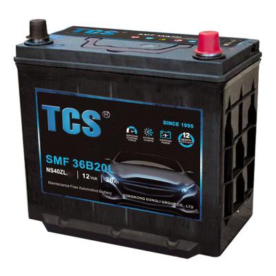 China Wholesale Super Power 36B20L (Ns40Zl) 32Ah Jis Car Engine Starter Car Battery For Heavy Duty Trucks for sale