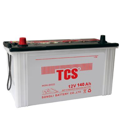 China Car Engine Start 64020 Super Dry Battery 140Ah For Truck For Rollers for sale