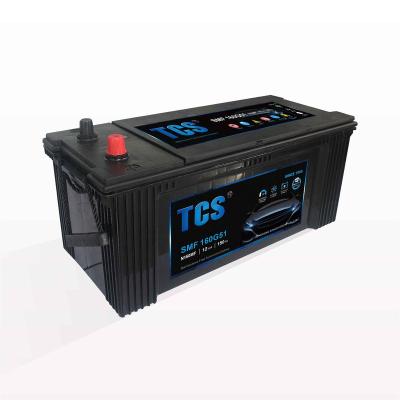 China Even Rate 160G51 (N150) 134Ah Jis Car Engine Start Low Water Loss 12 Volt Truck Battery For Heavy Duty Trucks for sale