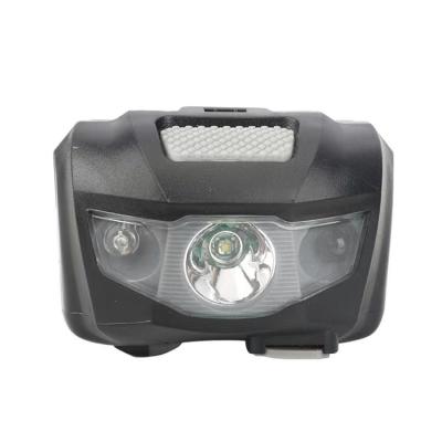 China Manufacturer Camping New LED Strong Light Outdoor Fishing Lamp USB Night Charging Working From Direct Selling And Induction Mount Headlight for sale