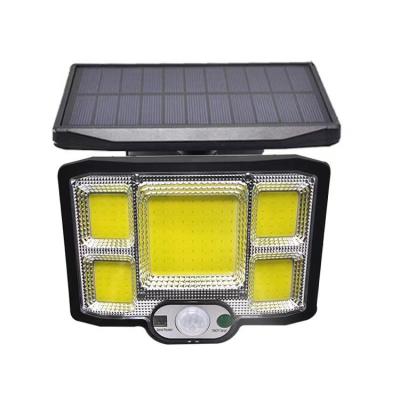 China New LED Wall Garden Solar Light Household Outdoor Integrated Solar Barrier Lighting Human Body Induction Lamp Courtyard Lamp for sale