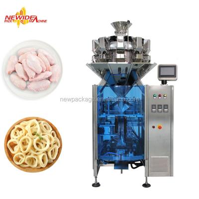 China Automatic Frozen Food Chicken Meat Fish Seafood Food Packaging Machine for sale