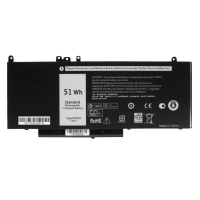 China LAPTOP 7.4V 51Wh G5M10 Laptop Battery For DELL Latitude E5450 E5550 Notebook 15.6