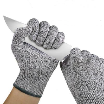 China Food Grade Kitchen Knife Blade Proof Anti-Cut Gloves Safety Protection Cutting Resistant Gloves Level 5 Anti Cut Gloves for sale