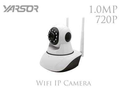 中国 720P Wi-Fiの夜間視界の保安用カメラ、動き警報が付いている実時間IPのカメラ 販売のため