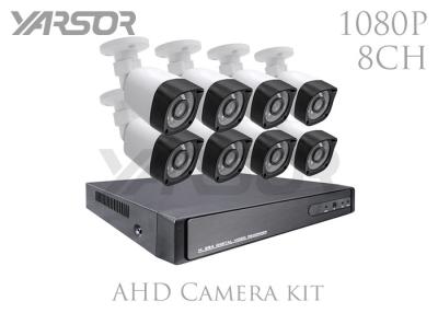 China HD lleno 1080P 4 EN 1 cámaras CCTV al aire libre del canal 2.0MP IR del equipo 8 de la cámara de AHD en venta