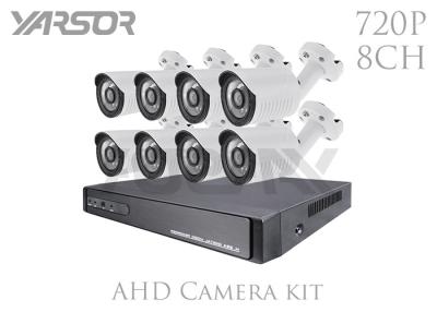 China Equipo blanco 4 X 720P del canal 1080N DVR del equipo 8 de la cámara de AHD para interior/al aire libre en venta