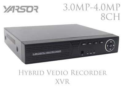 中国 1 AHD/TVI/CVI/CVBSに付き家の雑種のビデオ レコーダー8 CH HD 3.0MP 4.0MP 5/IPシステム 販売のため