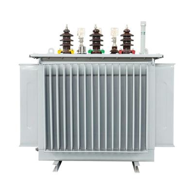 China Full Power Cooper 100KVA Fully Sealed Dual Voltage Oil Immersed Power Transformer for sale