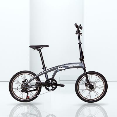 China Street 20 Inch Aluminum Alloy 6 Speed ​​Folding Bicycle High Quality Portable Adult Folding Foldable Bike for sale