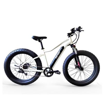 China Hot Selling Electric Bicycle MTB Ebike E Bike 48V500W 26Inch Tire Aluminum Alloy Mountain Electric Full Suspension Electric Bike Fat Bike for sale