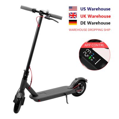 China Unisex Free Shipping UK US EU Warehouse 8.5 Inch Foldable E-scooter 36V 350W 7.8AH Portable Folding Electric Scooter for sale