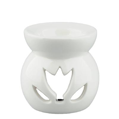 China Ceramic Aromatherapy Unique Cute Furnace Hollow Censer For Bedroom for sale