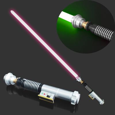 China Aluminium Alloy Polycarbonate PHS Star the Wars Luke Saber Mult Colour Change with Control Case Metal Hilt RGB FOC Blaster Wholesale Lightsaber for sale