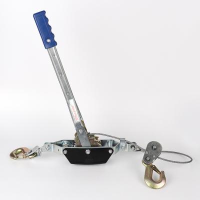 China Metal Stainless Steel Machine Tool Wire Rope Tightener Ratchet Cable Hand Puller for sale