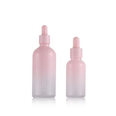 China Factory Hot Sale 10ml 20ml 30ml 50ml 100ml Cosmetic Glass Bottle Essential Oil Personal Care Dropper Bottle Glass Bottles for sale