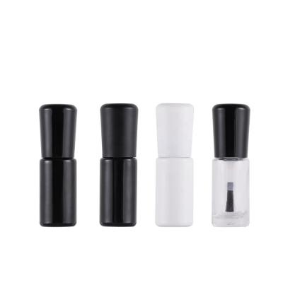 China Factory Customized Personal Care Beauty 5ml Clear Nail Polish Empty Bottle With Lid for sale