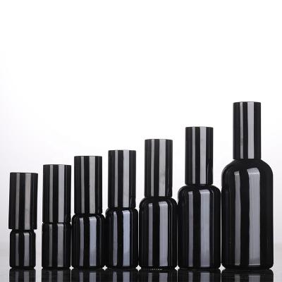 China Personal care in common black 5ml 10ml 15ml 20ml 30ml 50ml 100ml essential oil spray glass bottles for perfume for sale