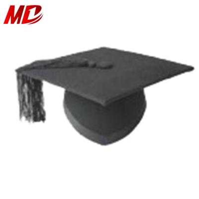 China Decorated Graduation Hat New Style Decorated Matte Black Graduation Hats for sale