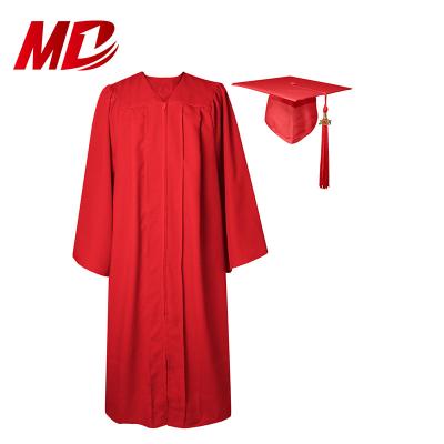 China Bachelor's Graduation Covers and Gowns for Economics Bachelor/Bachelor Graduation Hat and Gown Matte Maroon for sale