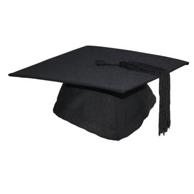 China Wholesale Classic Black Float Economy Graduation Hat Decorations for sale