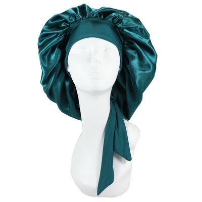 China breathable & High Stretch Source Strap Waterproof Silk Satin Border High Night Cap With Female Cap for sale