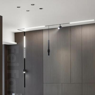 China Save Energy Wholesale Magnetic Lighting Bedroom Pendant Minimalist 5w Led Linear Track Light for sale