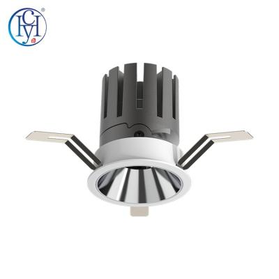 China Modern Anti-glare Smart Downlight Recessed Ceiling Spotlight COB Led Downlight For Home Hotel Restaurant for sale