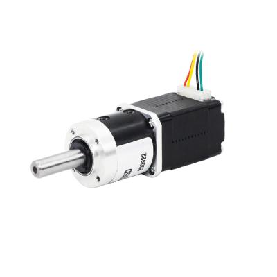 China Metal 1-4 Step Nema 8/11/14/17/23/24 Planetary Gear Stepper Motor With Many Ratio for sale