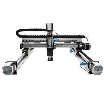 China 50-1000mm Gantry Robot XYZ 4-Axis Stage Linear Cartesian Robot CNC Guide Linear Motion System (Customized) for sale