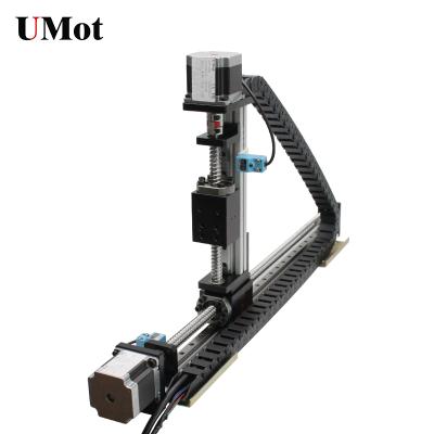 China 50-1000mm 2 Axis Robot XY-T Cartesian Linear Module Linear Guide Rail Guide Rail X/Y Dual Axis Actuator for sale