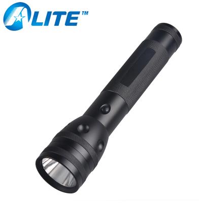 China Camping Waterproof High Power T6 LED 2 Cell D Battery Heavy Duty Flashlight With Holster for sale