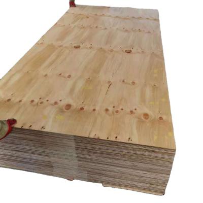 China Contemporary structural pine plywood 18MM pine plywood cdx hardwood plywood for construction for sale