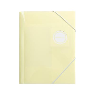 China PP File Poly Portfolio Envelope Folder Document Folder With Expandable Elastic Rope Closure Plastic Folders for sale