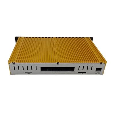 China Industry AL High Quality Gold Color Industrial Aluminum Power Box Profile for sale