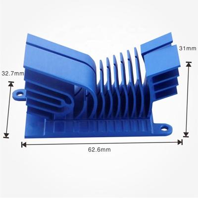 China AL Factory Directly Hot Sale Heatsink Aluminum Profile Custom CNC Extrusion Anodized Aluminum Heatsink for sale